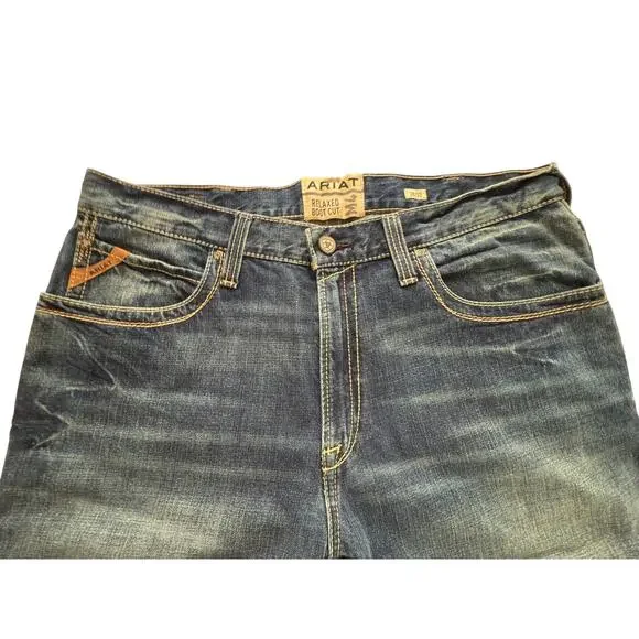 Ariat M4 Relaxed Boot Cut Jeans Men's size 38/32 - Picture 5 of 11